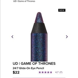 Urban Decay Game of Thrones 24/7 eyeliner NWT